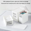 Household Laundry Detergent Storage Box Small Things Storage Organizer With Dust Cover, Specification: Medium
