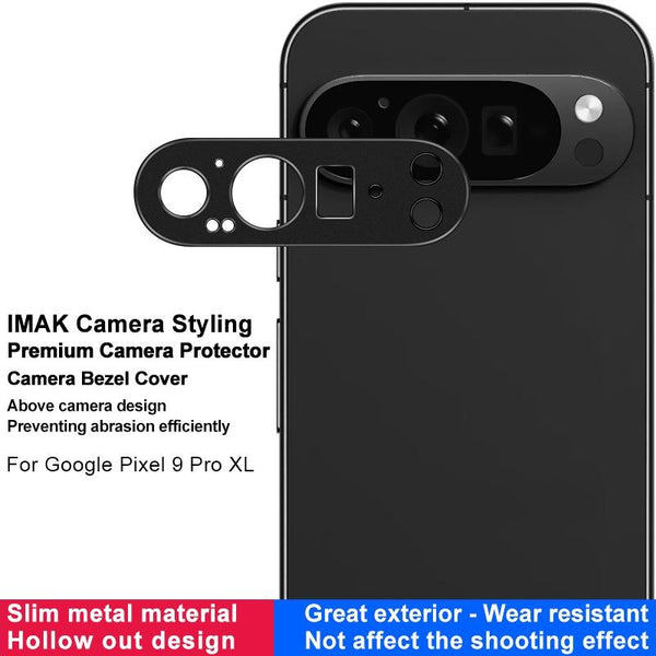 For Google Pixel 9 Pro XL IMAK Metal Camera Lens Protector Cover