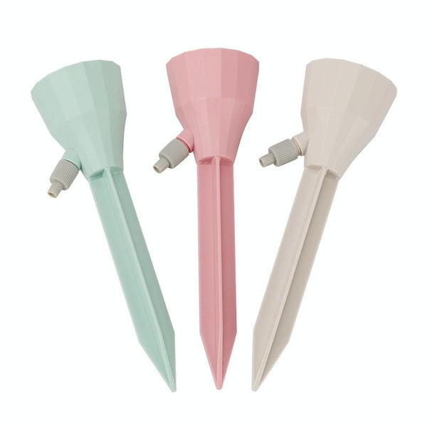 10pcs Household Potted Plant Drip Irrigation Adjustable Automatic Watering Device(Green)