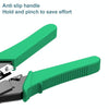 8P8C Handle Networking Crimper Pliers Tool(Green)