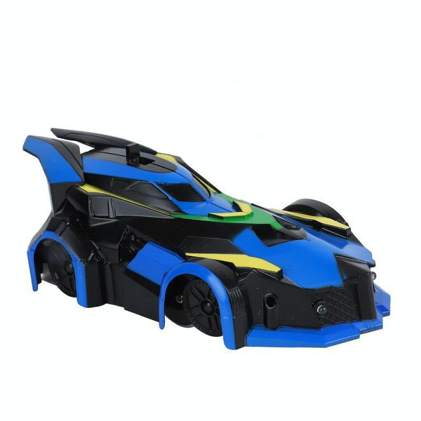 MX-08 1:24 Remote Controlling Wall Climbing Stunt Car Charging Children Drift Toy Car(Blue)
