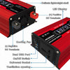 Zhizun Modified Sinewave 12V to 220V 4000W Car Power Inverter(Red)