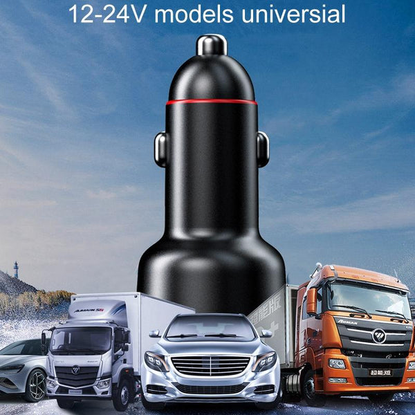Vehicle Mini Fast Charging Charger Car One To Three Cigarette Lighter, Model: Extreme Version