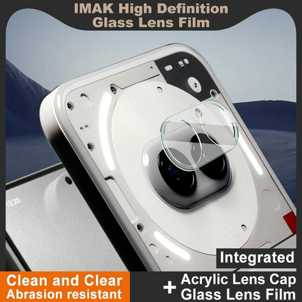 For Nothing Phone 2a Plus 5G imak High Definition Integrated Glass Lens Film