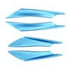4 PCS Car-Styling Flank Decorative Sticker(Blue)
