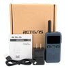 RETEVIS RB19 462.5500-467.7125MHz 22CHS FRS License-free Two Way Radio Handheld Walkie Talkie, US Plug(Navy Blue)