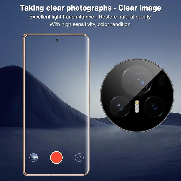 For Honor Magic V3 imak Black Version HD Glass Rear Camera Lens Film, Self-positioning Version