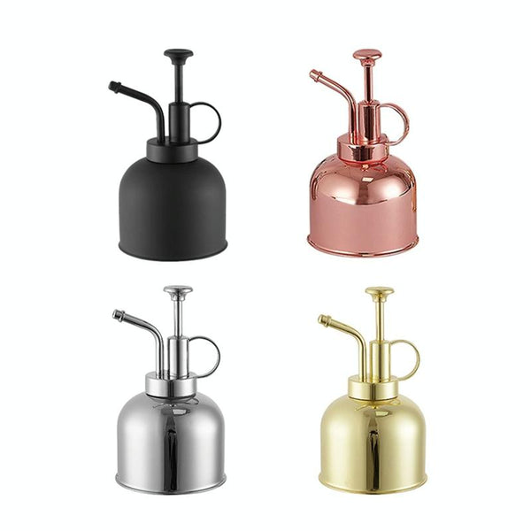 Vintage Brass Gardening Meaty Small Watering Can (Rose Gold)