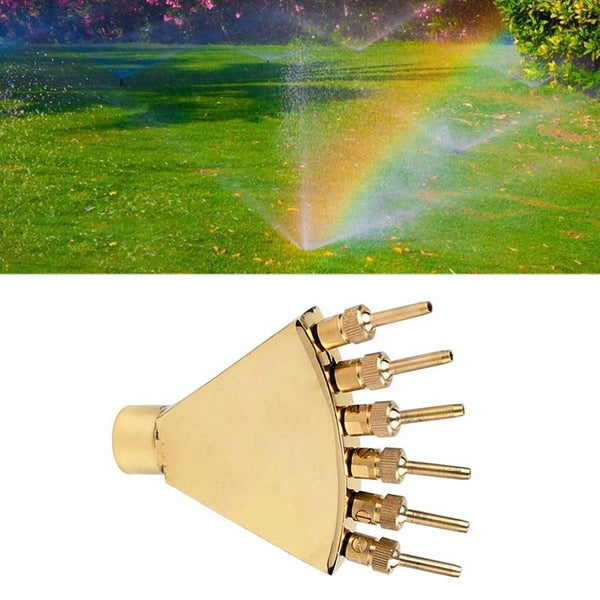 2 inch Copper Phoenix Tail Nozzle Water Landscape Fountain Equipment