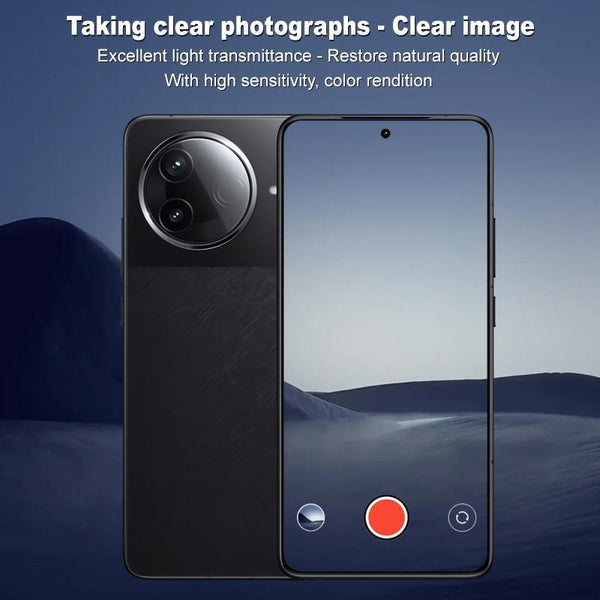 For Redmi K80 / K80 Pro 2 PCS/Set IMAK HD Glass Rear Camera Lens Film