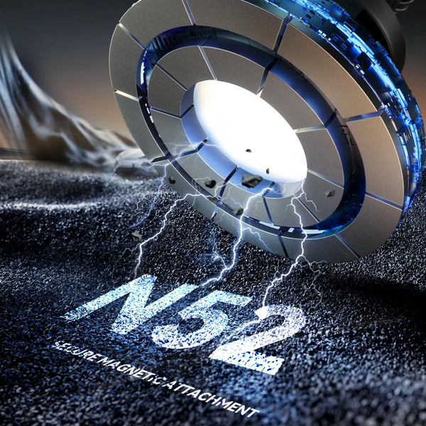 JOYROOM JR-ZS409 Magnetic Car Air Vent Phone Wireless Charging Mount(Black)