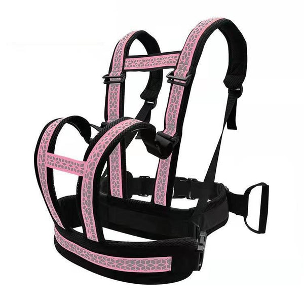 Motorcycle Anti-Fall Children Strap Riding Safety Harness, Color: Pink