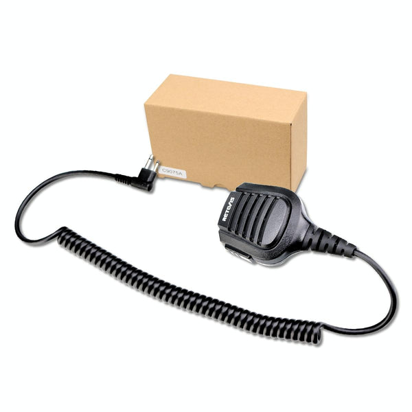 RETEVIS HM004 IPX5 Waterproof 2 Pin Motorcycle Speaker Microphone for Motorola GP68/GP88/GP300/ GP2000/CT150