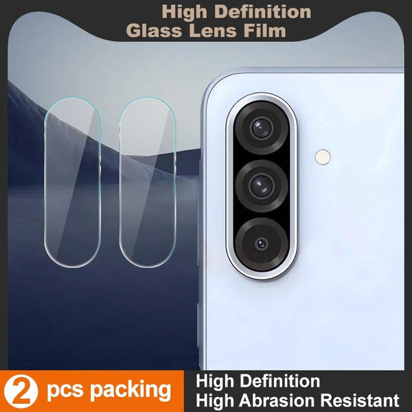 For Samsung Galaxy A26 5G 2 PCS/Set IMAK HD Glass Rear Camera Lens Film