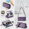 CaseMe ME30 Max Multifunctional Large-Capacity Shoulder Crossbody Phone Bag(Purple)
