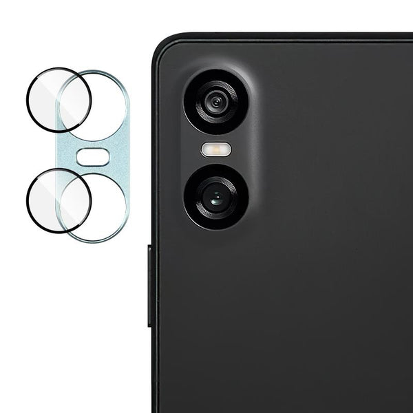 For Sony Xperia 10 VI IMAK Metal Armor Premium Camera Protector Film(Blue)