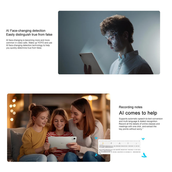 Honor Pad X9 Pro WiFi Tablet PC, 11.5 inch 6GB+128GB MagicOS 9.0 Qualcomm Snapdragon 685 Octa Core (Cyan)