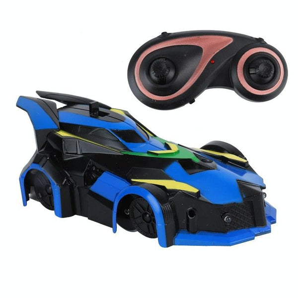 MX-08 1:24 Remote Controlling Wall Climbing Stunt Car Charging Children Drift Toy Car(Blue)