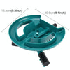 Garden Automatic Rotating Nozzle 360 Degree Rotary Automatic Sprinkler Garden Lawn Watering Nozzle Irrigation Nozzle with 1/2 inch Water Hose Connector