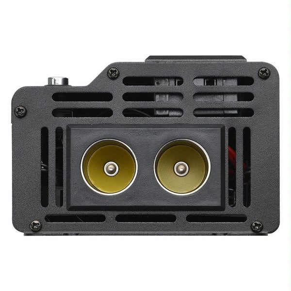 12V-220V XUYUAN 6000W Car Inverter LED Colorful Atmosphere Light 4 USB Charging Converter Charger