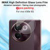 For vivo V30e 2pcs/Set imak HD Glass Rear Camera Lens Film