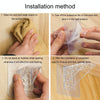 4pcs Partition Bracket No Punch Right Angle Laminate Shelf Wardrobe Partition Board Fixing Holder, Size: 7x7cm