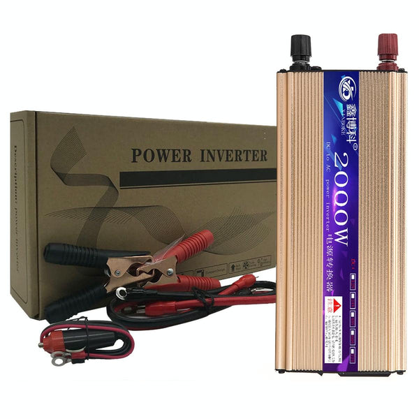 XINBOKE 2000W Ruling String Wave Car Inverter Solar Photovoltaic Inverter 12V To 220V