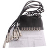 8-Channel BNC CCTV Surge Protector (Black) - CoaxJK/V8