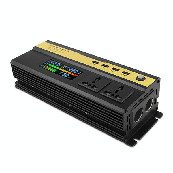 8896 1600W Car Smart Multi-functional Digital Display Inverter, Specification:12V