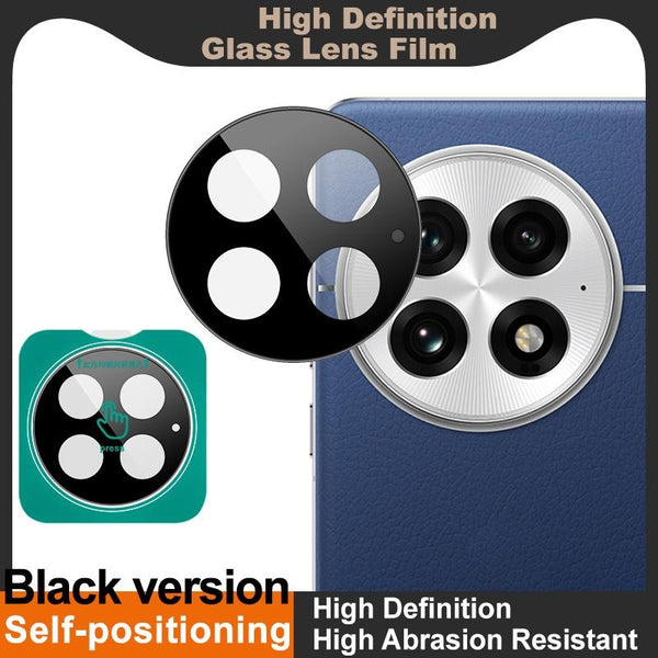 For OnePlus 13 5G imak Black Version HD Glass Rear Camera Lens Film, Self-positioning Version