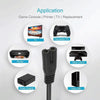2 Prong Style AU Plug AC Power Cord with 304 Switch, Length: 1.2m(Black)