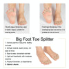 Thickened Wearable Shoes Toe Valgus Silicone Corrector Big Foot Toe Splitter