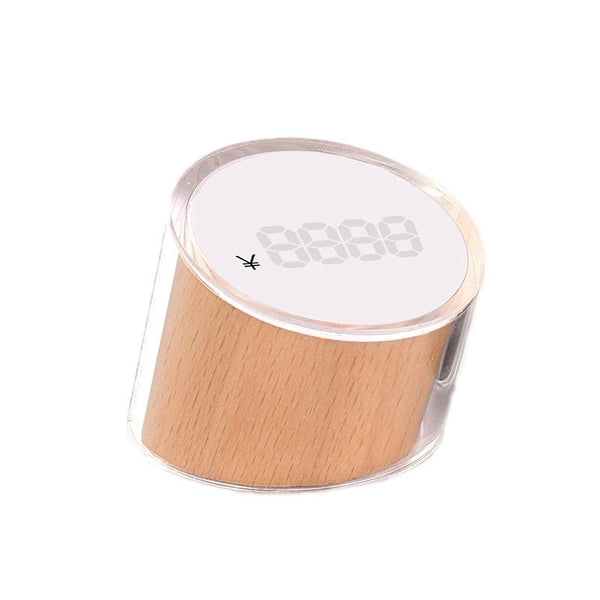 Commodity Price Display Board Tea Set Wine Label Stand, Specification: Round Beech
