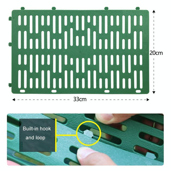 6pcs / Set Plant Trunk Adjustable Splice Protector(Brown)