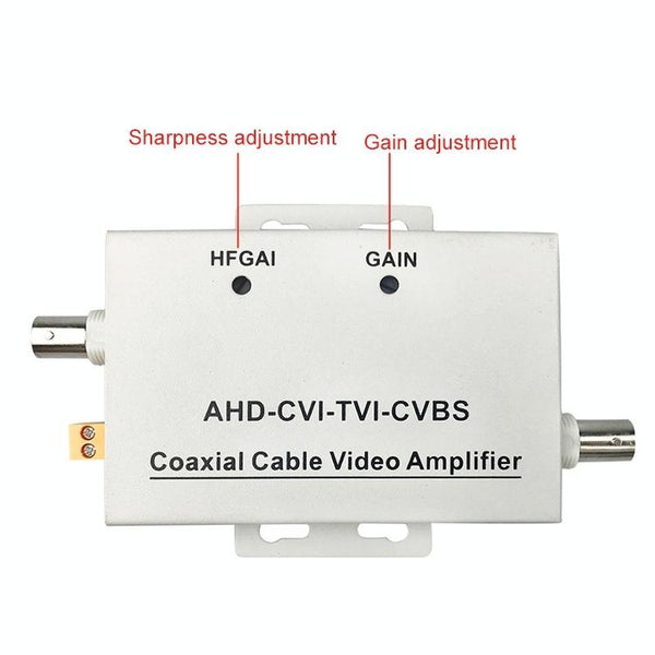 75 Ohm Coaxial Video Amplifier - 6dB Gain - BNC
