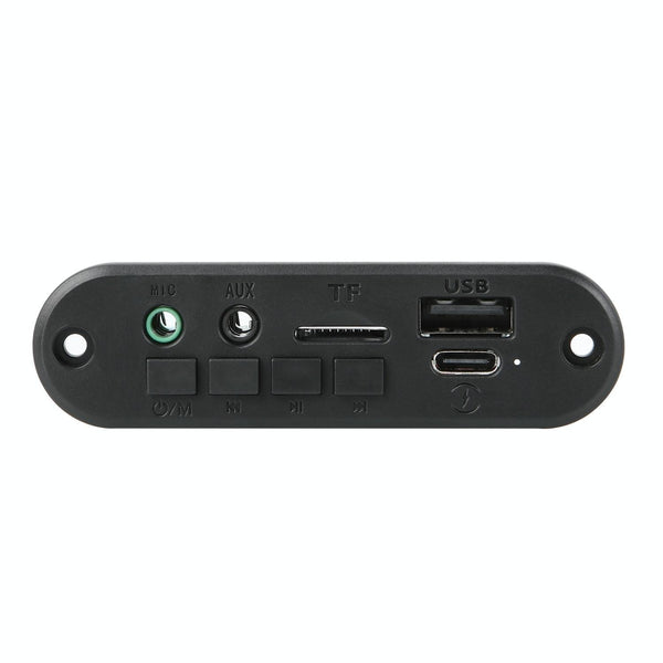 3.7V 3.5MM Microphone Bluetooth Audio Accessory With Recording Call(Black)