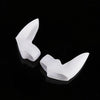 5 Pairs Gel Toe Spreader Eases Foot Pain Foot Bunion Guard Cushion for Hallux Valgus(White)