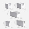 Cabinet Drawer Storage Organizer Box With Classification Label Clip, Style: Wide Large