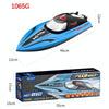 812 High-Speed RC Boat Large Horsepower Speedboat Long Endurance Waterproof Boys Water Toy Single Battery(Orange)