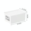 Household Laundry Detergent Storage Box Small Things Storage Organizer With Dust Cover, Specification: Small