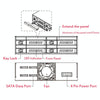 OImaster MR-6401 Four-Bay Chassis Built-In Optical Drive Hard Disk Box