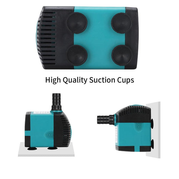 EB-306 35W Aquarium Submersible Water Pump Fountain Filter Fish Pond,EU Plug