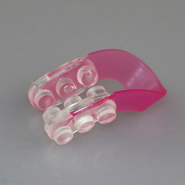 3pcs U Shaped Plastic Higher Bridge Nose Up Clip for Girls Ladies Women(Magenta)
