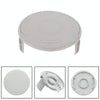 2PCS RY3-1 Mowing Line Cover Grass Head Valve Core For Ryobi One+AC14RL3A(Gray)