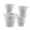 2pcs 500ml Folding DIY Epoxy Measuring Cup Silicone Mold Candle Plaster Glue Mixing Cup