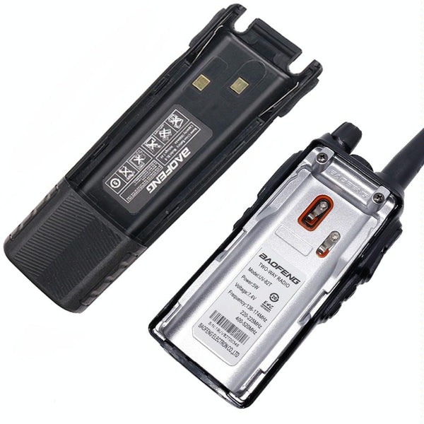 BaoFeng UV-82T Tri-Band Two-Way Radio Dual Antenna Handheld Walkie Talkie, EU Plug