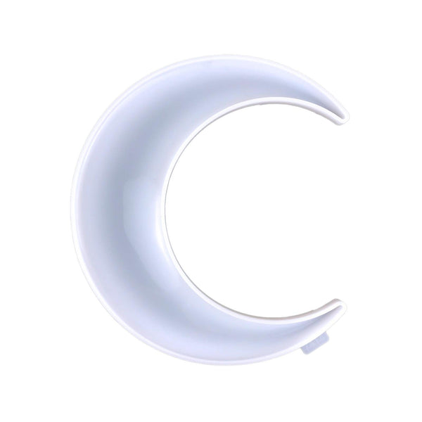 DIY Halloween Crystal Drop Plastic Mold Moon Witch Decoration Key Pendant Silicone Mold(7414 White)