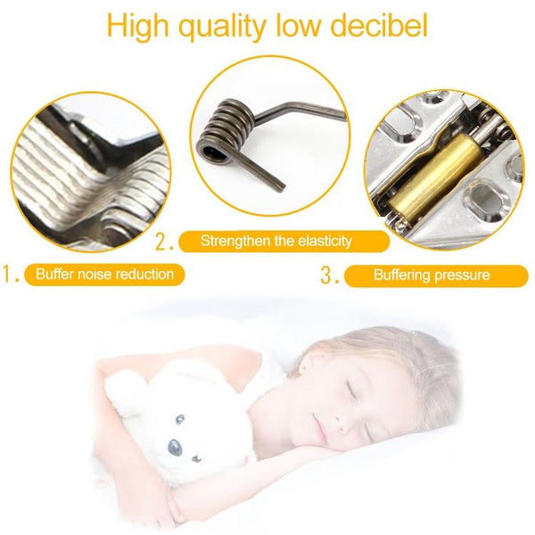 2 PCS Stainless Steel Hydraulic Hinge Copper Rod Hydraulic Buffer Hinge, 781 Straight Arm