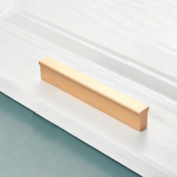 2778-96 Modern Simple Cabinet Door Handle Drawer Wardrobe Handle (Gold)
