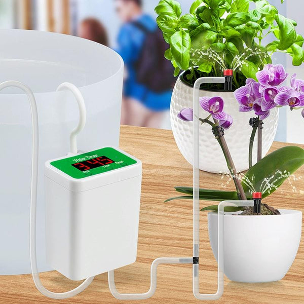 Household Intelligent Drip Irrigation Automatic Watering Timing Machine, Specification: Water 2 Potted Plants